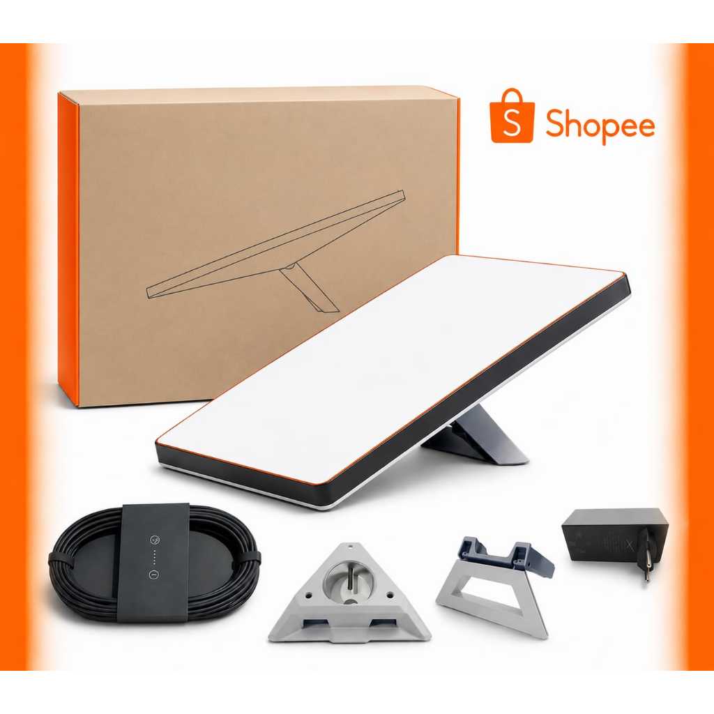 Kit De Internet Via Satelite Antena Starlink Mini Branco