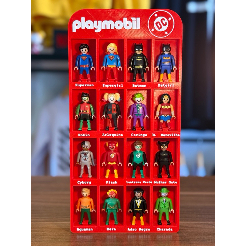 Bonecos Playmobil DC Kinder Ovo 2026 - Brinquedos colecionáveis - ESCOLHA O SEU