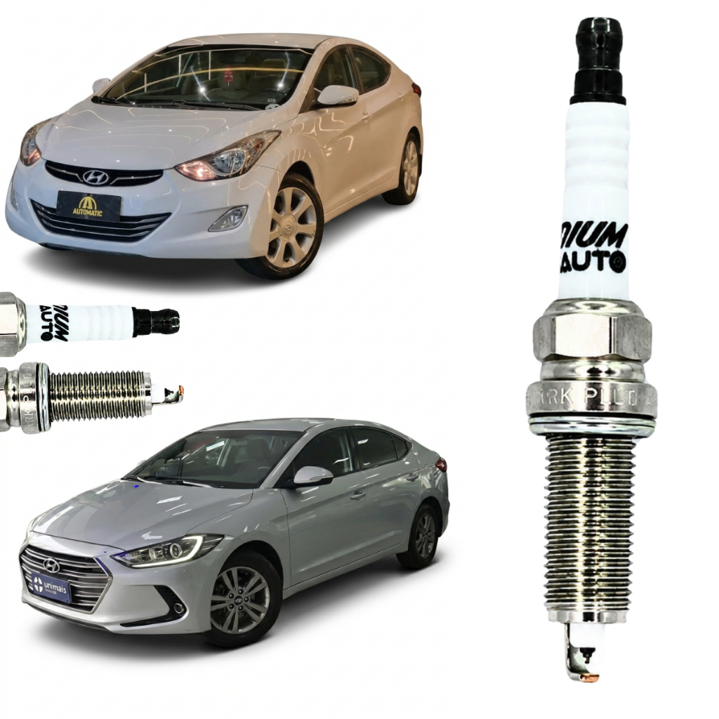 Vela De Ignição Hyundai Elantra 1.8 16v 2012 2013 2014 2015 2016 2017 2018 2019 SILZKR7B11