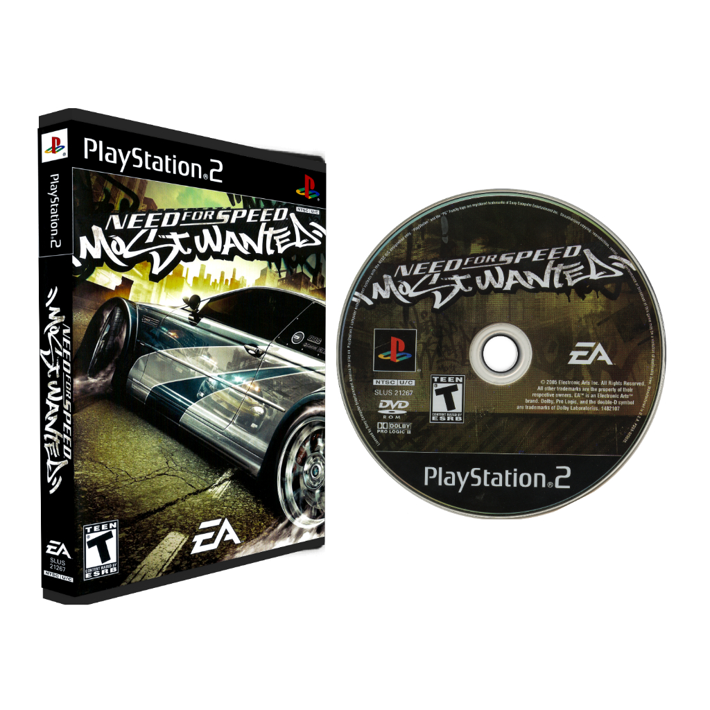 Jogo Need for Speed Most Wanted Para PS2 Playstation 2