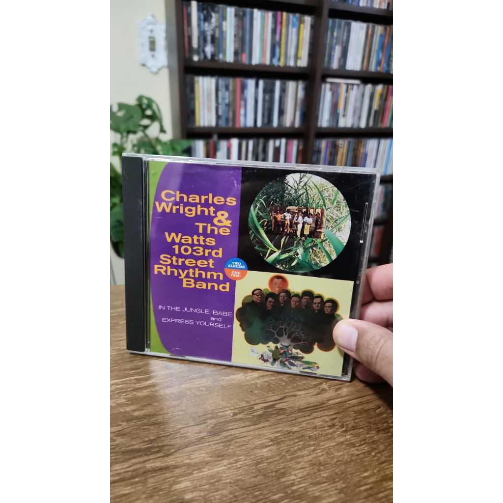 CD - charles wright - In The Jungle Babe And Express Yourself