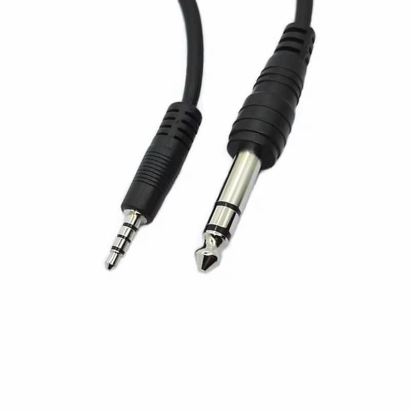 Cabo P2 Para P10 Estéreo 1,5 Metros Áudio Mesa Som Mixer Caixa Amplificada Notebook Celular Premium