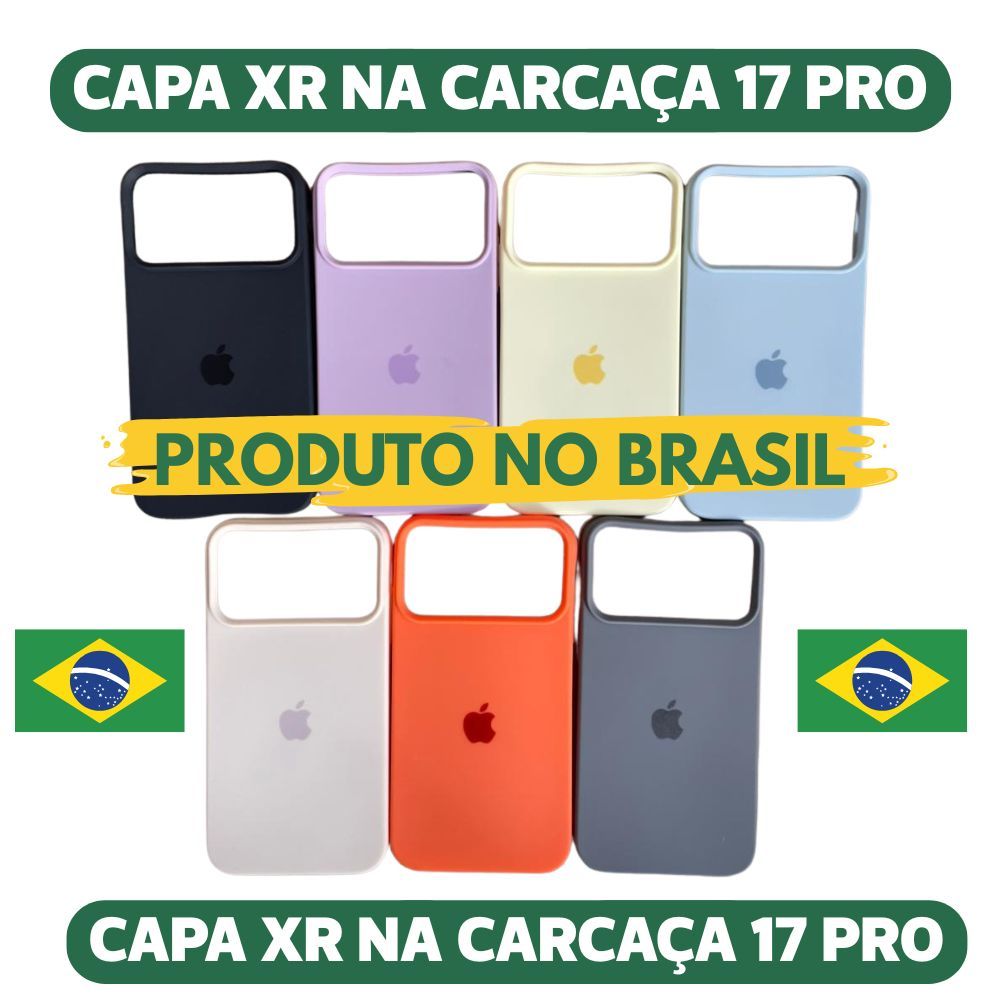 Capa XR na carcaça do 17 Pro Capinha XR na carcaça do 17 Pro Case XR na carcaça do 17 Pro XR para 17 Pro