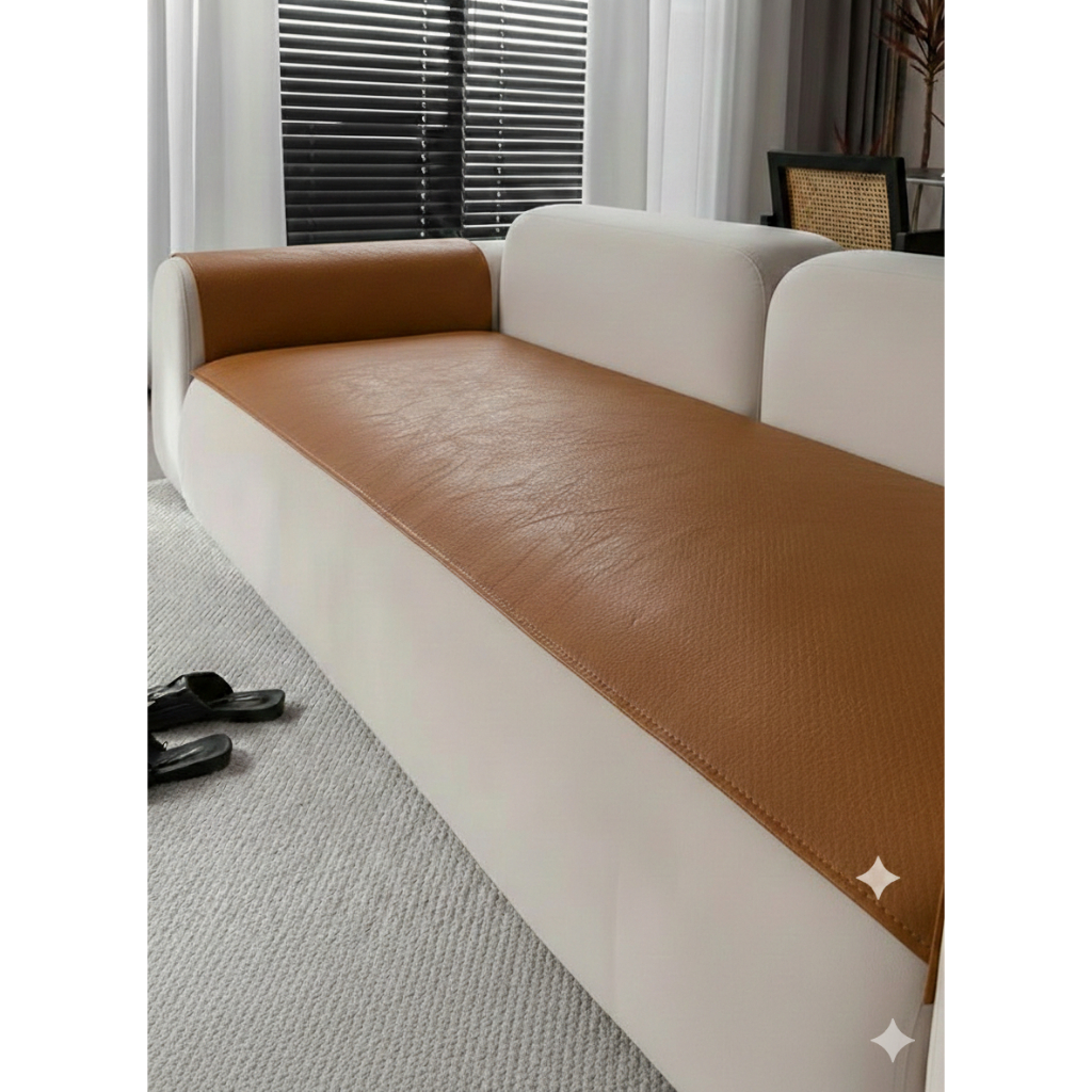 Assento De Sofá Capa 250cm x 70cm Protetora Impermeável Várias Cores Proteção Pet Contra Mancha Poeira Pelos Antixixi