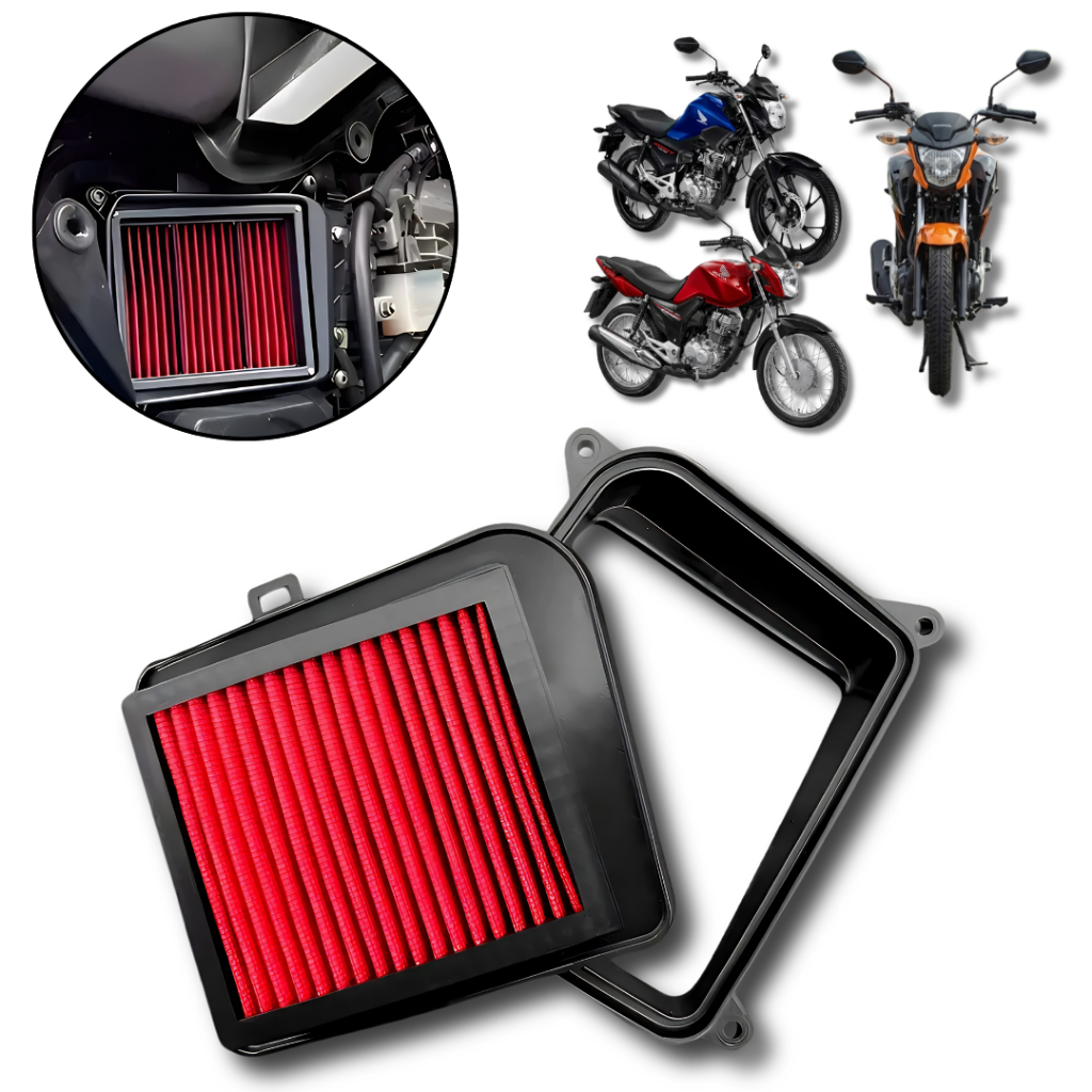 Filtro De Ar Esportivo Filtro Do Grau Honda Fan Cg 150 160