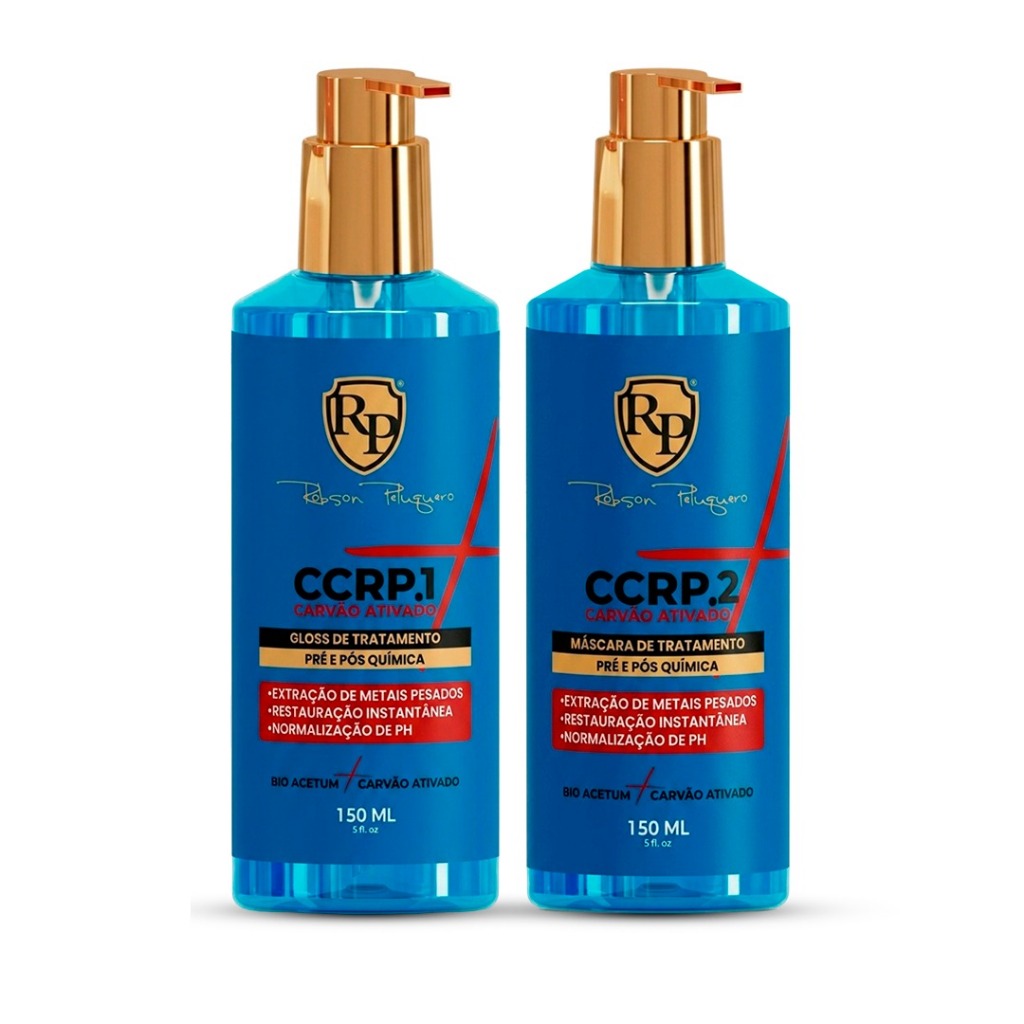 CCRP Carvão Ativado 150ml Robson Peluquero