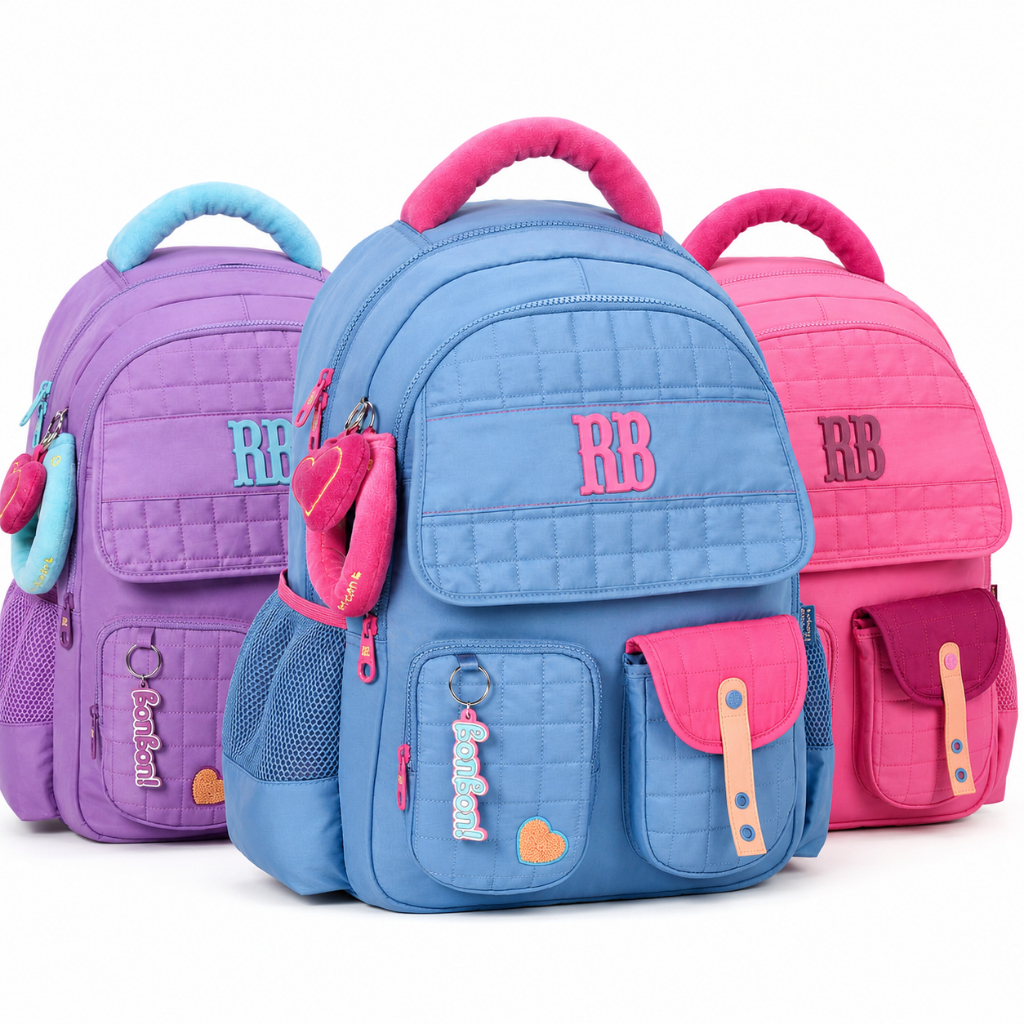 Bolsa Escolar Mochila De Costas 20l Rebecca Bonbon Notebook