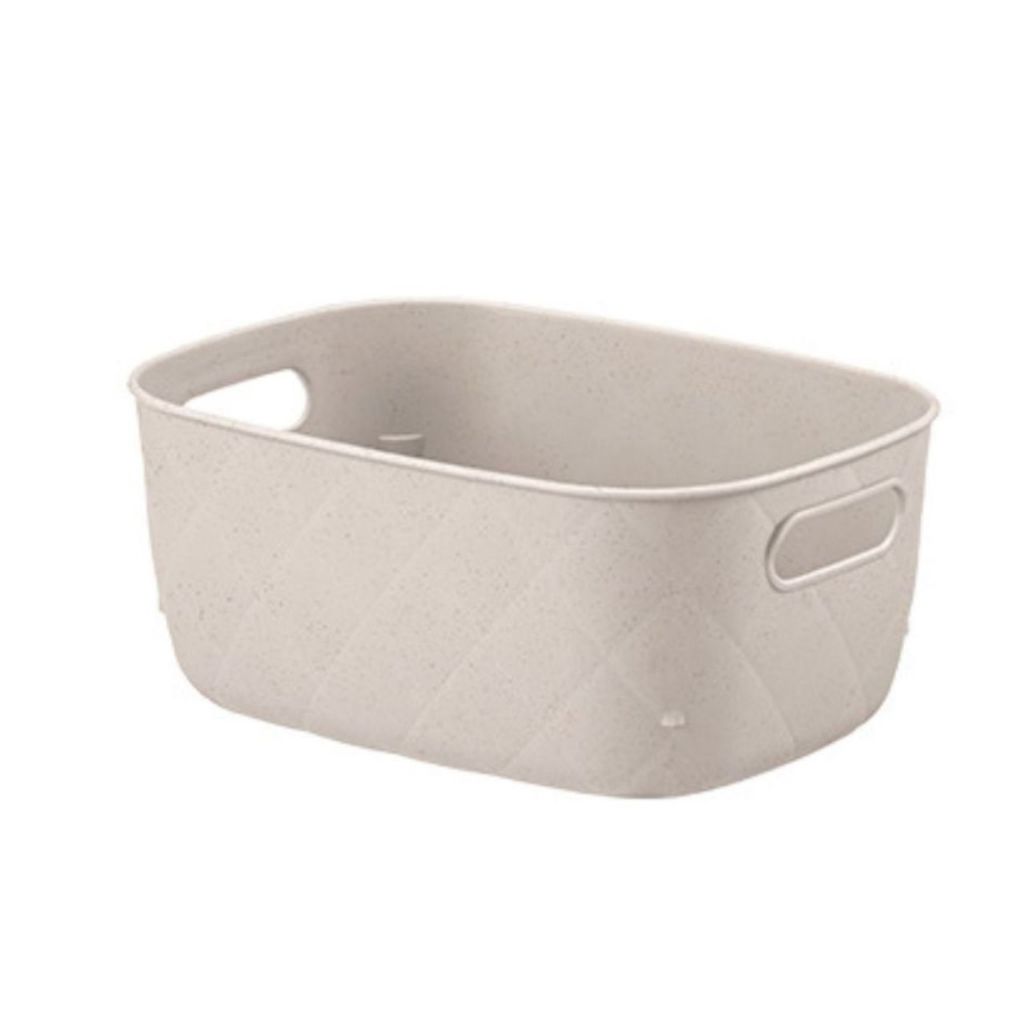 Caixa Organizadora Puffer 4 L Light Gray Coza