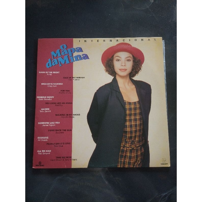 LP Trilha Sonora Novela O Mapa da Mina  INTERNACIONAL  1993  DEPECHE MODE