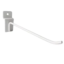Kit 150 Ganchos Expositores 15 cm para Painel BRANCO