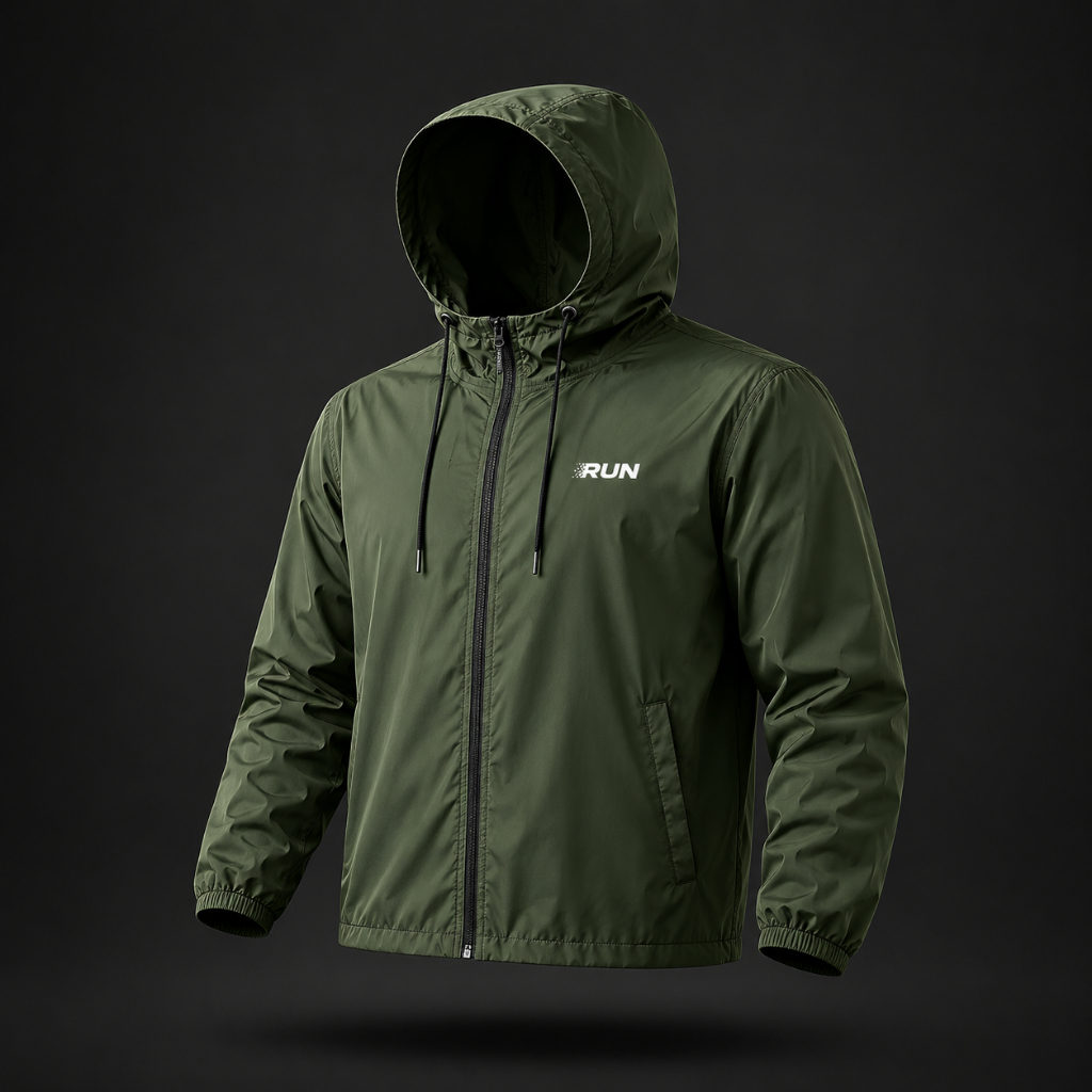 Jaqueta Corta Vento Impermeável M ao G4 Plus Size UV+ Gola Alta Semi Forrada Corrida Academia