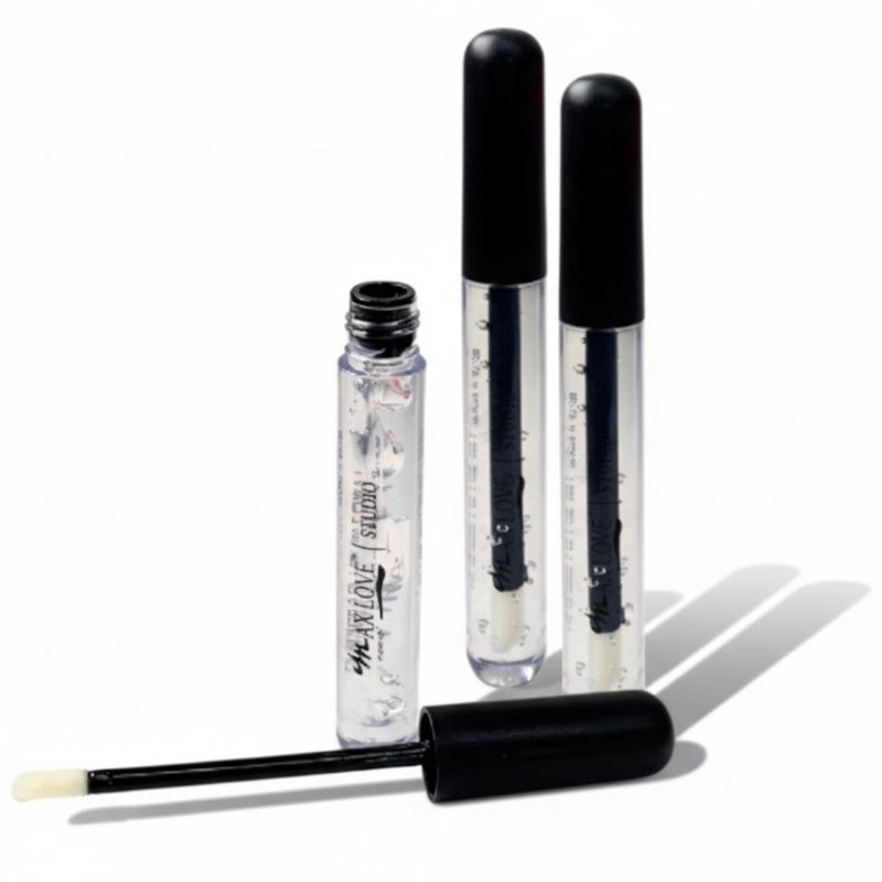 Kit 5 Gloss Lip Volumoso Preenchimento Labial Aumenta os Lábios Ácido Hialurônico Max Love