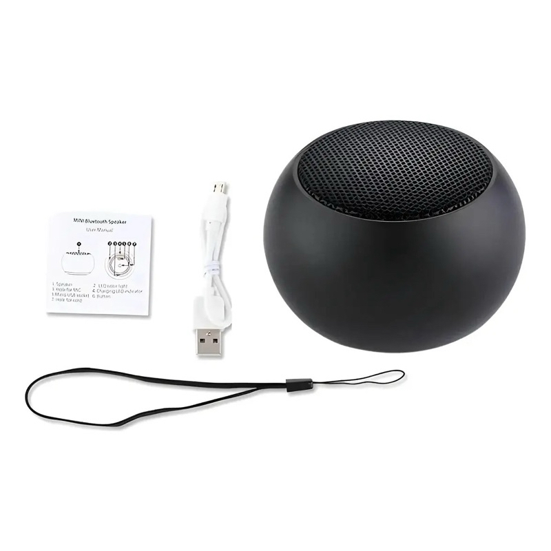 Caixa De Som Portátil Bluetooth H'maston M3 Mini Bolinha