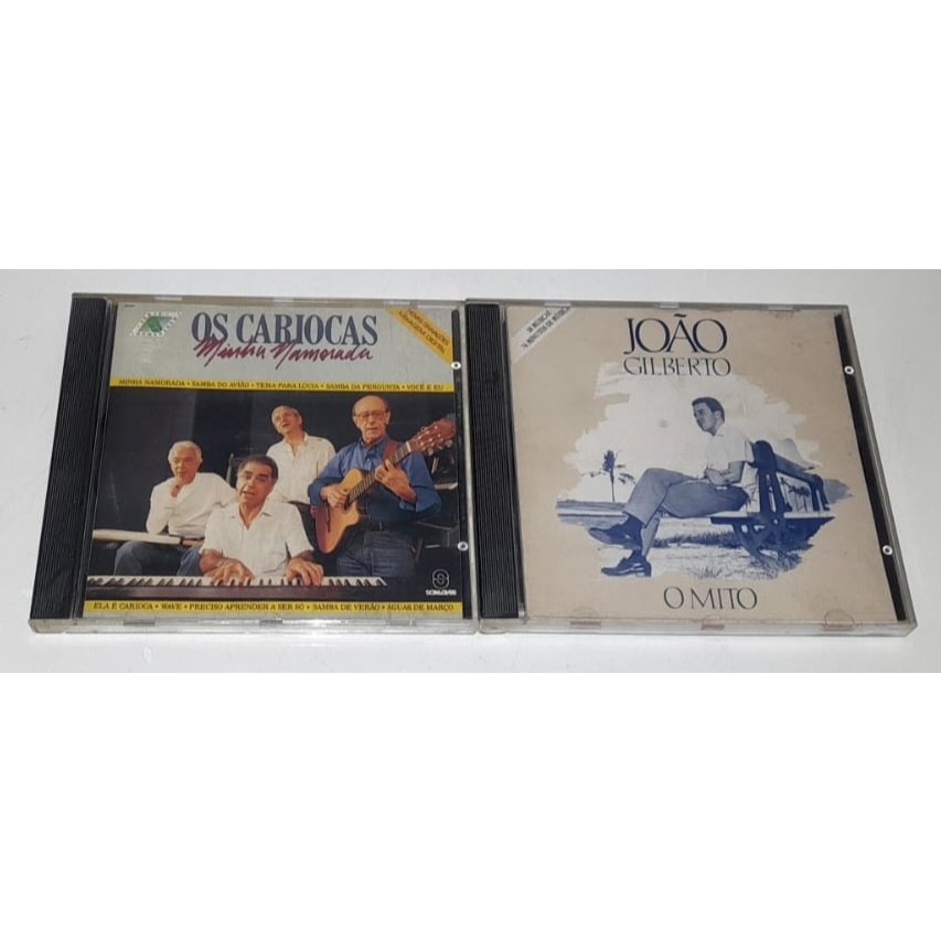 2 Cd´s Raros De Bossa Nova - João Gilberto,O Mito & Os Cariocas,Minha Namorada - Em Muito Bom Estado