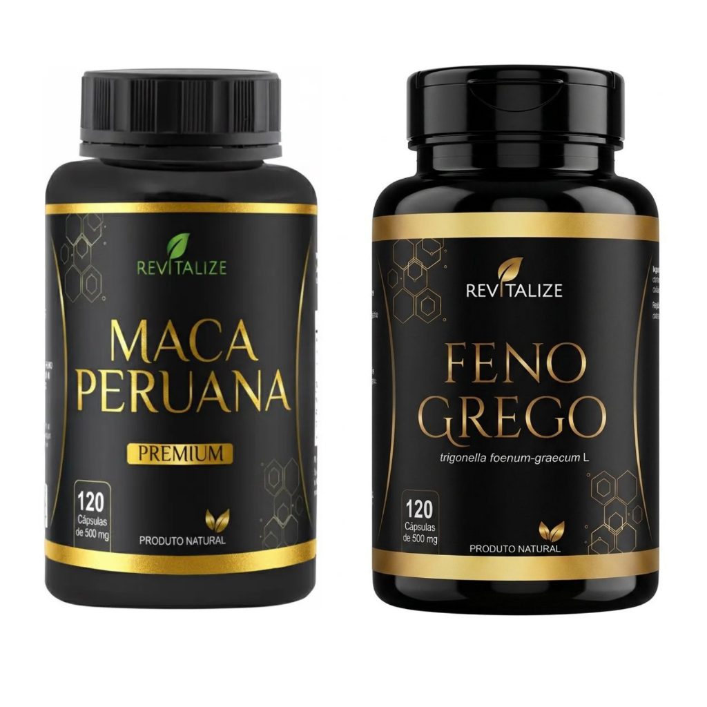 Kit Testo Grego 500Mg 240 Capsulas Revitalize
