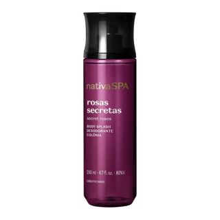 Body Splash O Boticário Nativa Spa Rosas Secretas 200ml