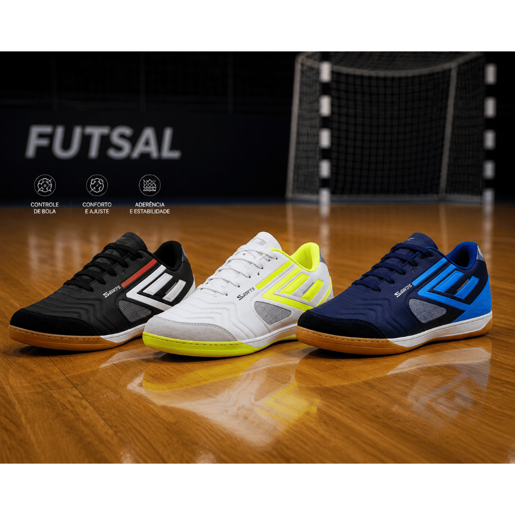 Chuteira de Futsal/Futebol ubrom de Salão Profissional