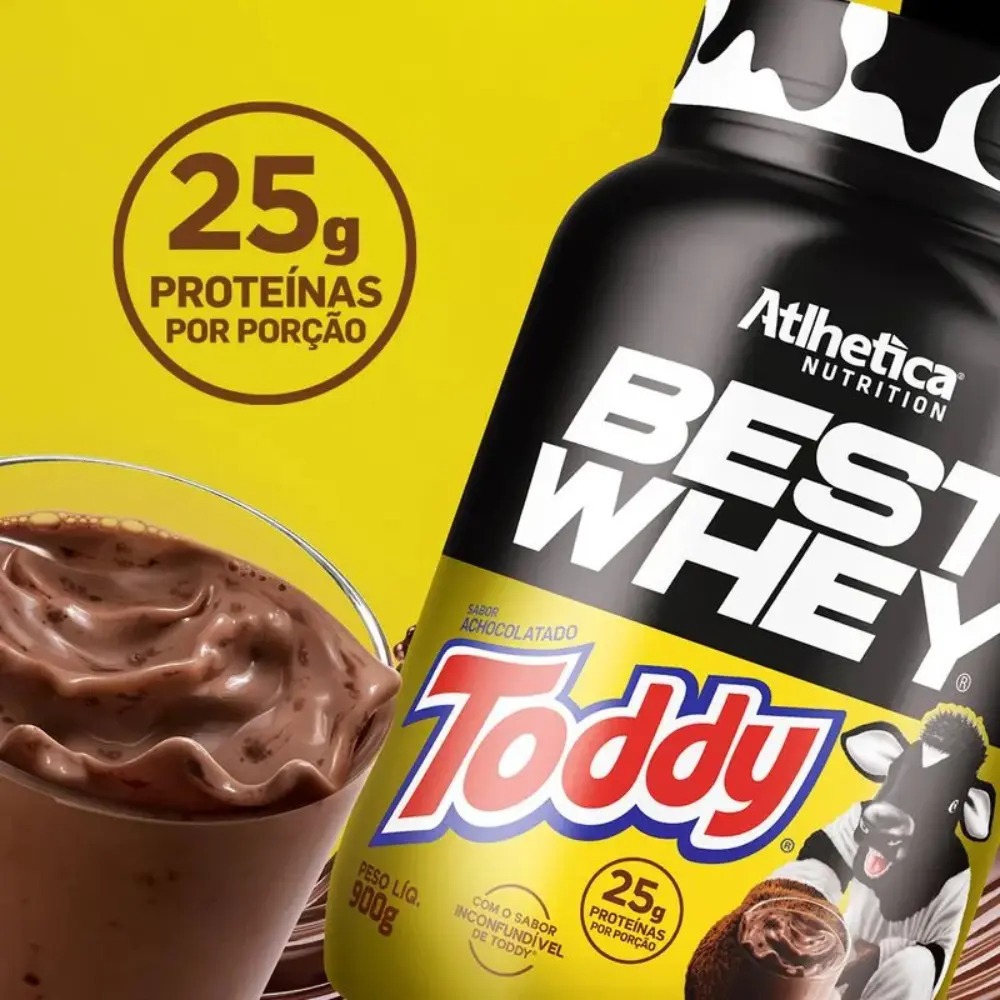 Best Whey 900g Atlhetica Nutrition Whey Protein Alta Proteína