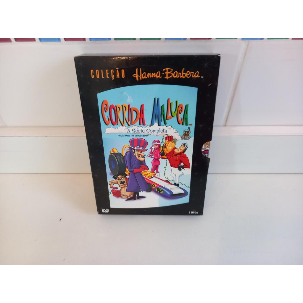 Dvd Coleção Hanna Barbera - Corrida Maluca 3 dvds