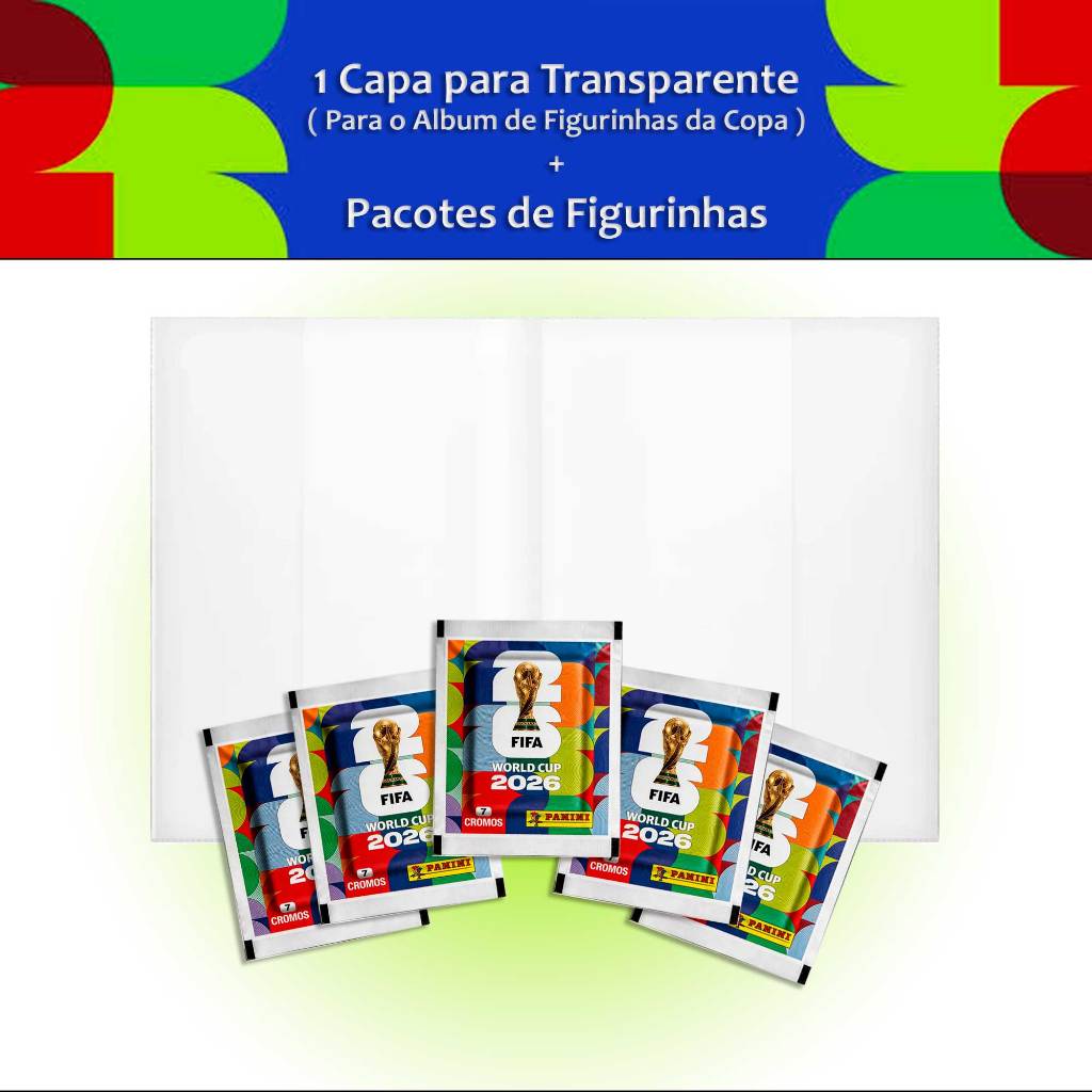 Capa Para o Album + Figurinhas da Copa do Mundo