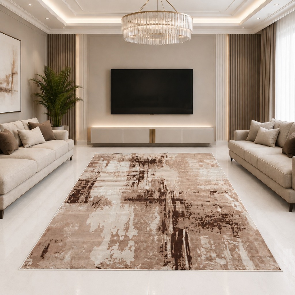 Tapete Sala Antiderrapante Luxuoso 250 X 200 Aveludado Extra Macio