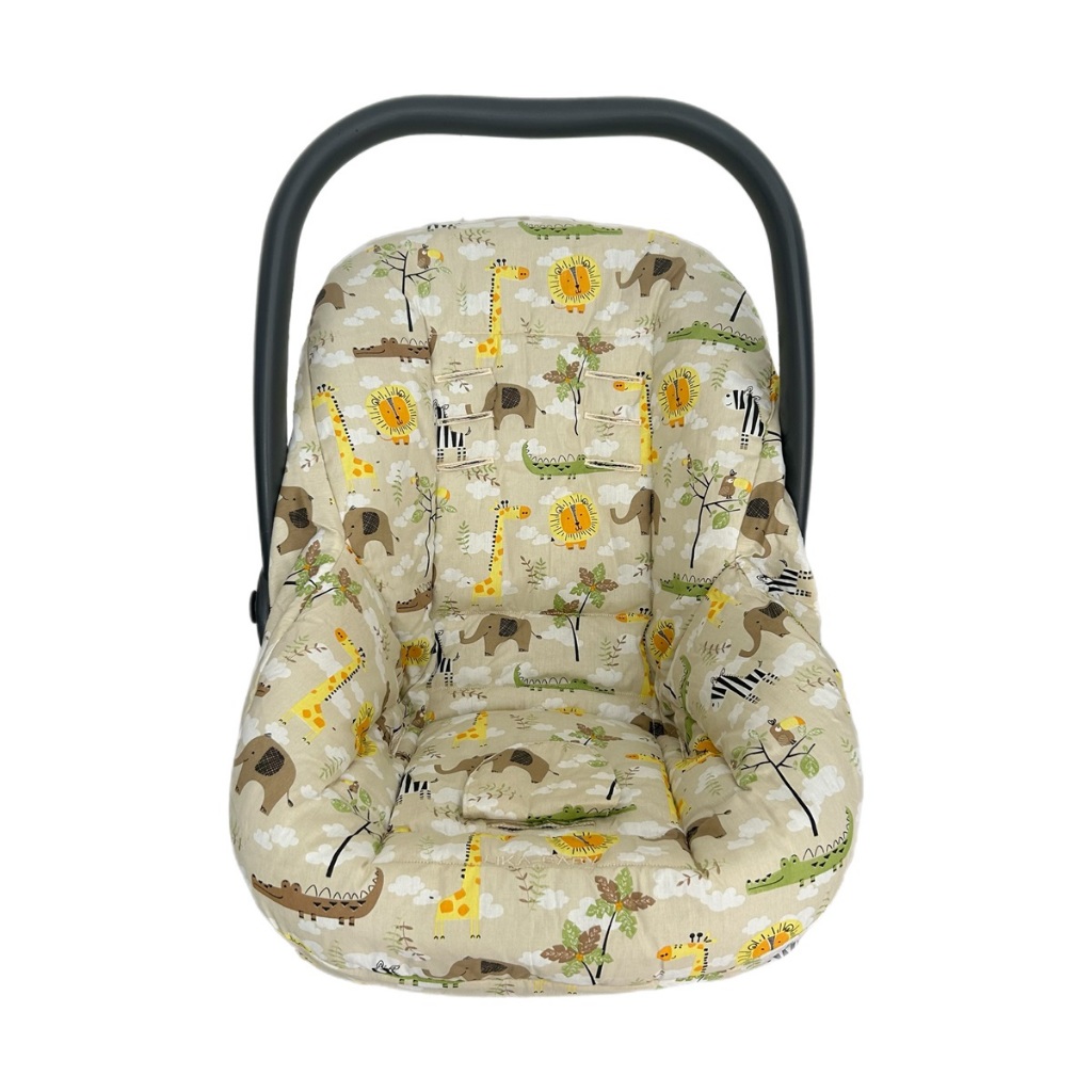 capa para bebe conforto com protetor de cinto 70cm x 50cm estampas para meninos
