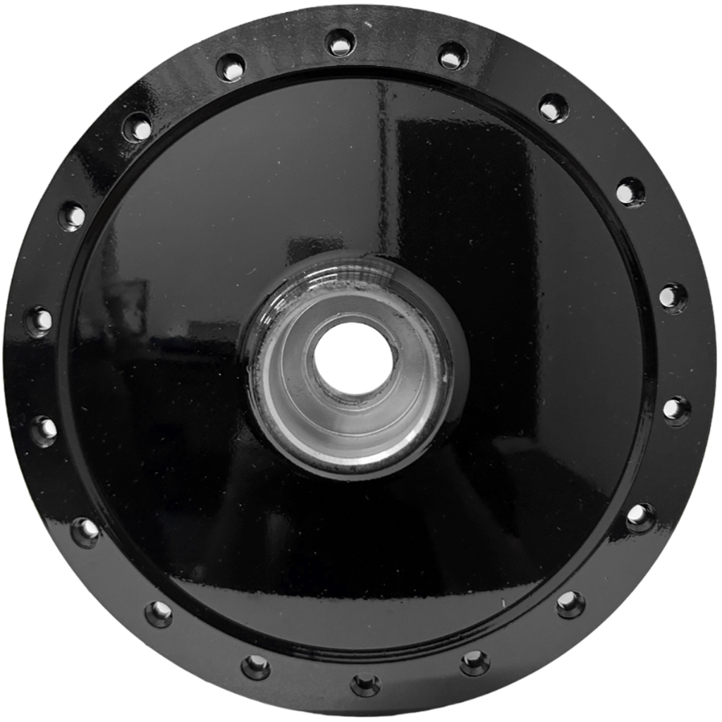Cubo Dianteiro Ybr 125 Factor 125 Rd Max Hunter Tambor Preto