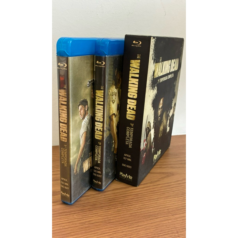 Bluray The Walking Dead 1ª 2ª e 3ª temporadas