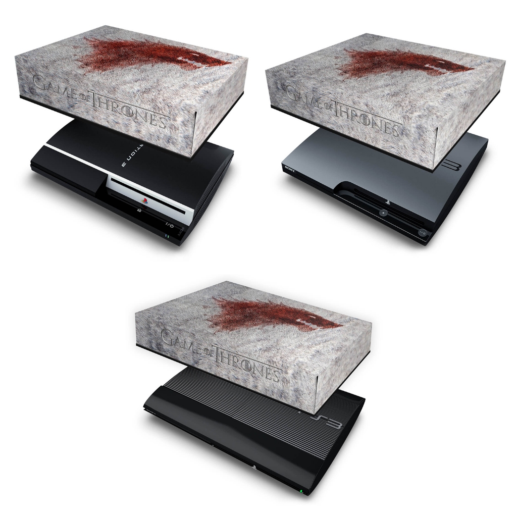 Capa Anti Poeira para PS3 FAT, SLIM ou SUPER SLIM - 180 - Capa Playstation 3