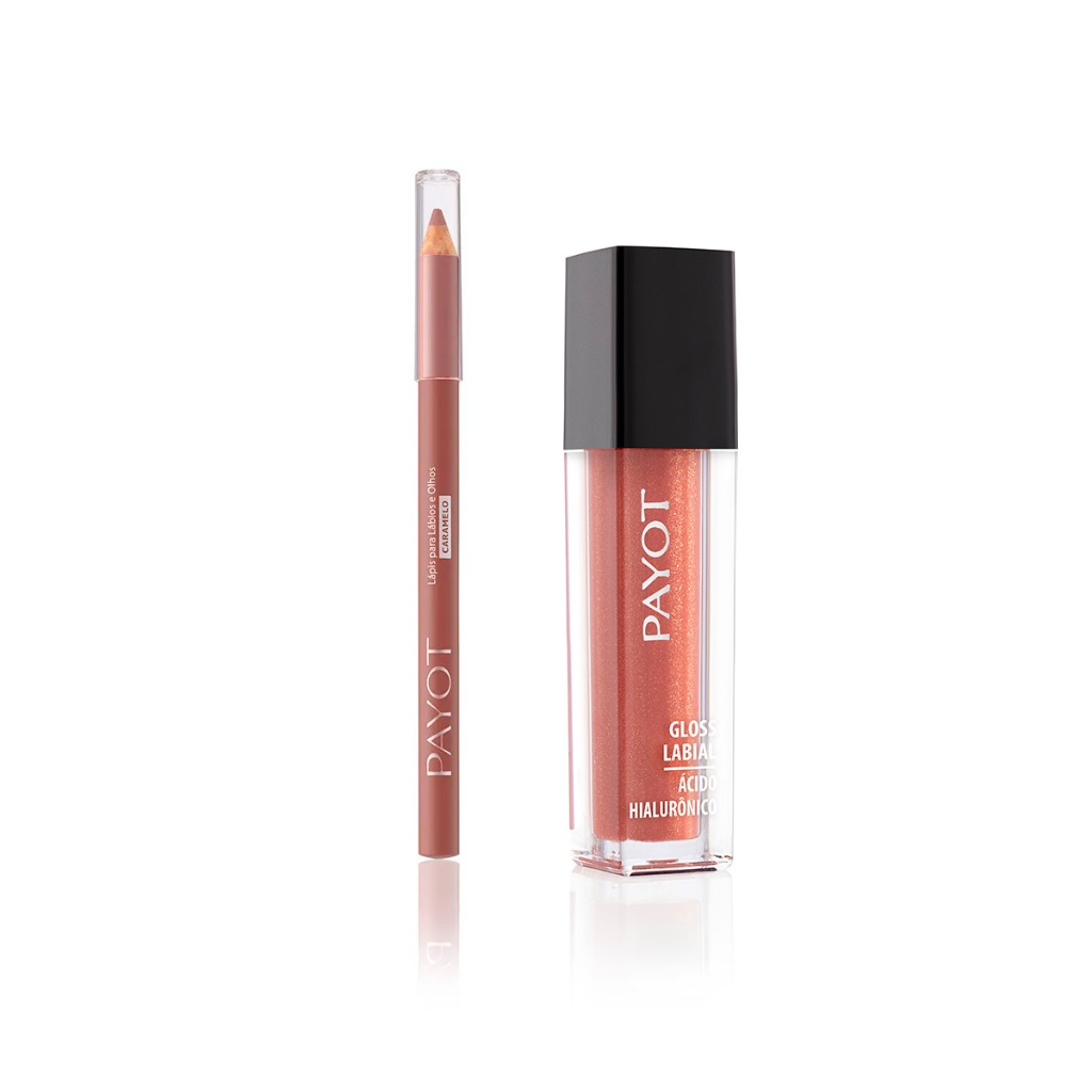 KIT LÁBIOS PAYOT - 9: Gloss IBIZA + Lápis CARAMELO