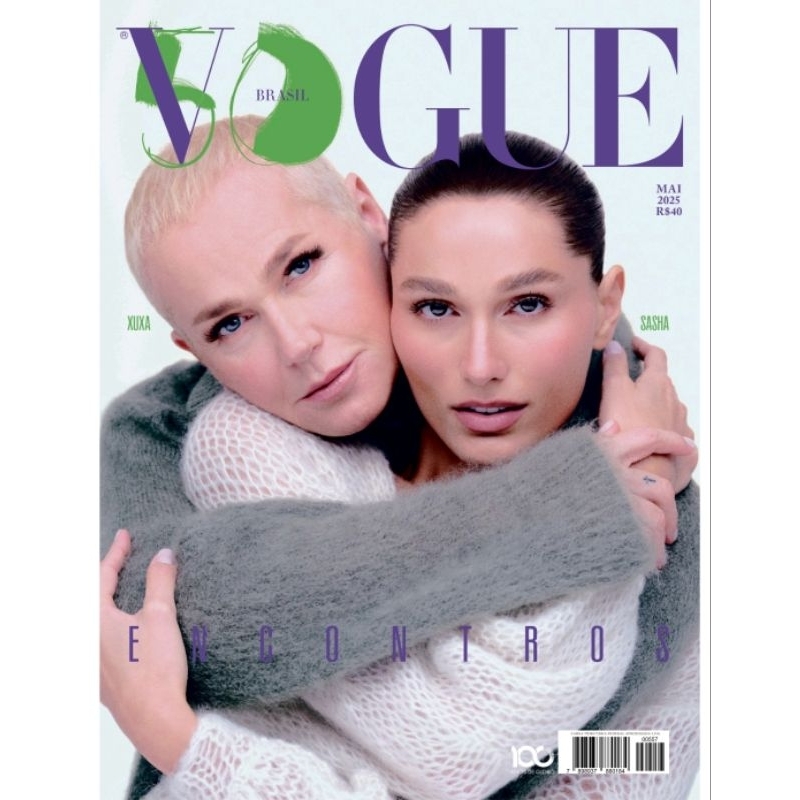 Revista Vogue Edição 557 Maio 2025 Xuxa com Sasha