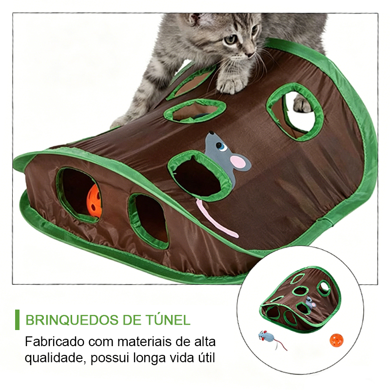 Brinquedo Interativo para Gatos, Simulado Divertido Reutilizável em de Brincar Internos — imagem 2 de 2