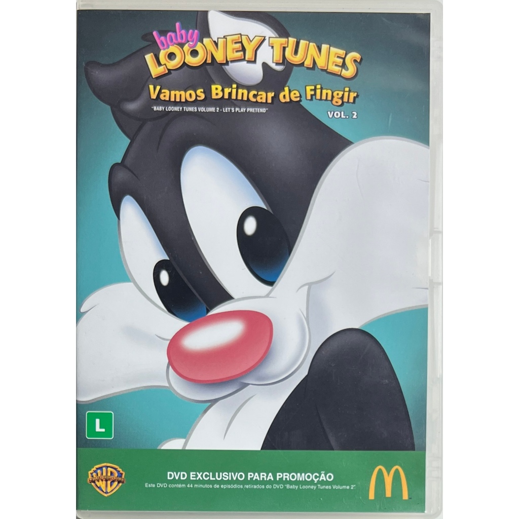 Baby Looney Tunes – Vol. 2 - Vamos Brincar de Fingir - DVD Original
