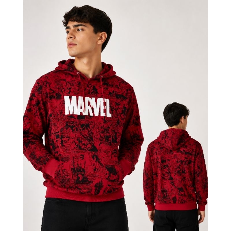 Moletom Masculino Premium Flanelado Estampa Herois HQ Streetwear Casaco Capuz Frio P M G GG Marvel