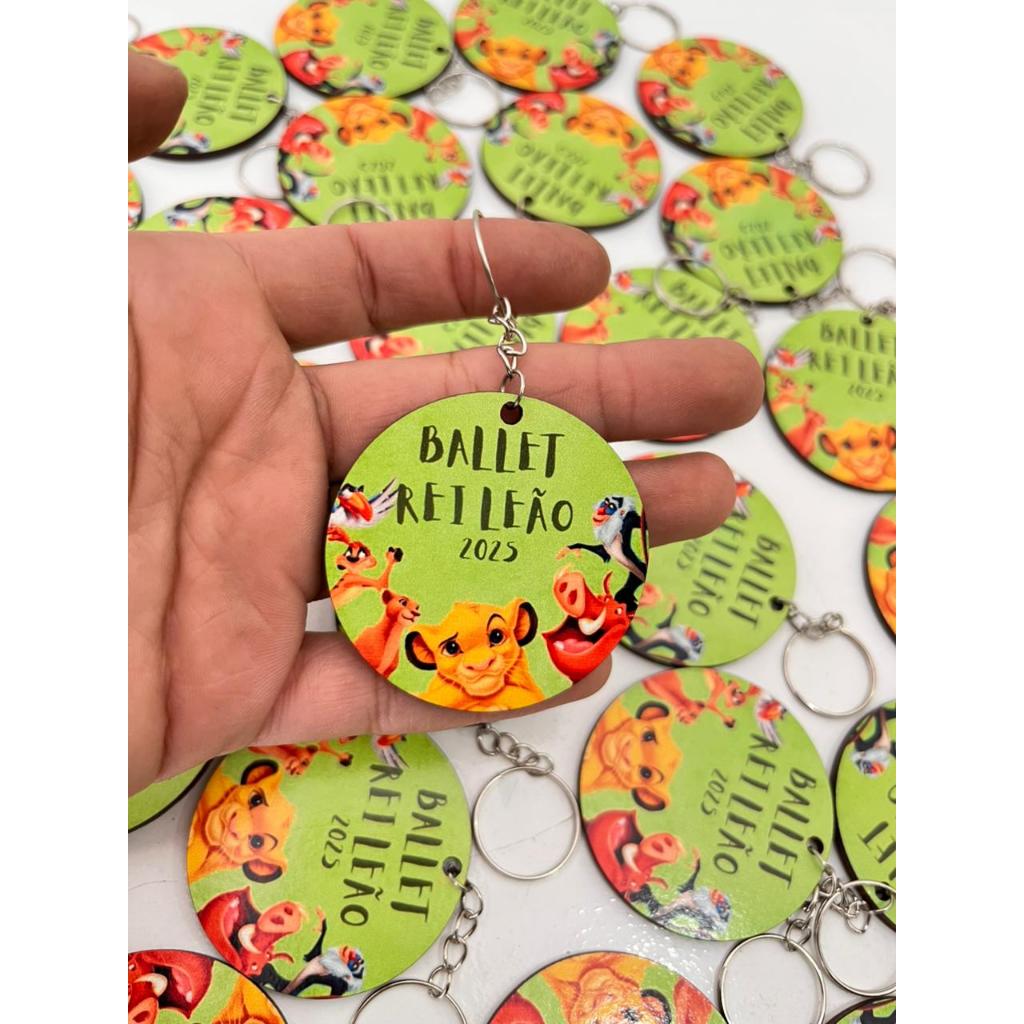 Kit 30 Chaveiros Personalizados MDF Resinado p/ Lembrancinhas Aniversário, Chá de Bebê, Maternidade Temas Diversos