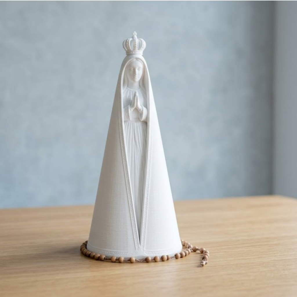 Nossa Senhora Aparecida Decorativa Católica 3D Presente Religioso Igreja Altar Lembrança