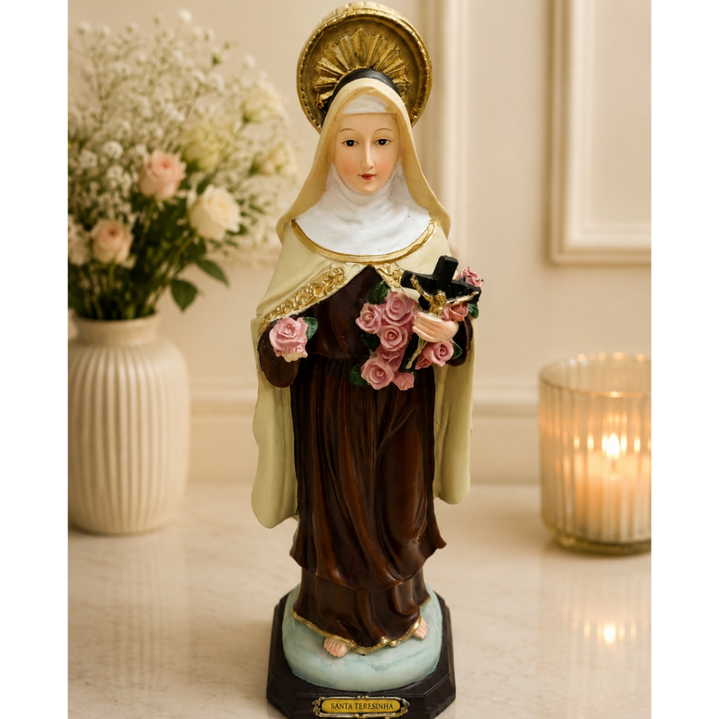 Imagem Em Resina Santa Teresinha 16cm / 30cm