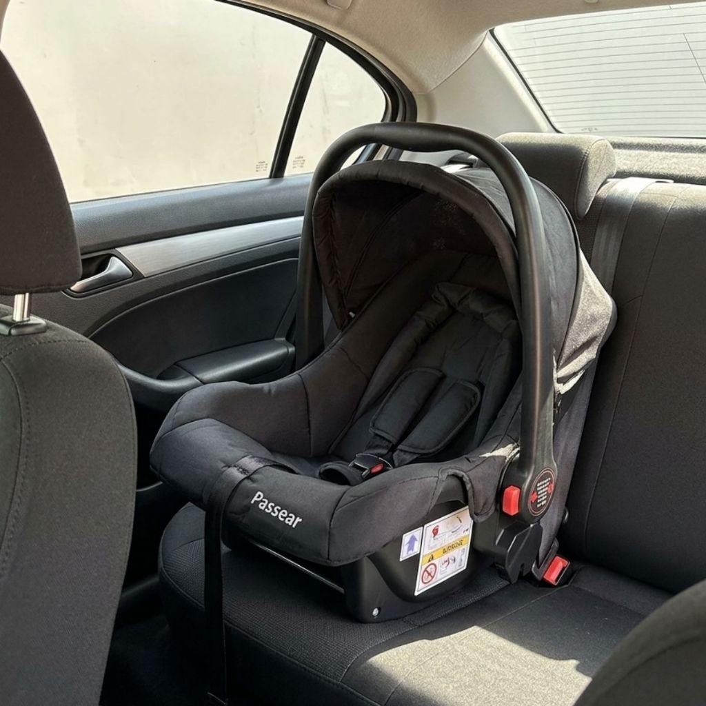 Cadeira Bebê Conforto para Carro Preta Grupo 0+ até 13kg