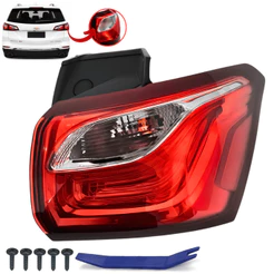 01 Lanterna Led Para Chevrolet Equinox 2017 2018 2019 2020 Vermelho Esquerdo/Motorista
