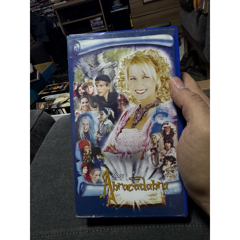 fita VHS Xuxa Abracadabra - Nacional - fotos reais