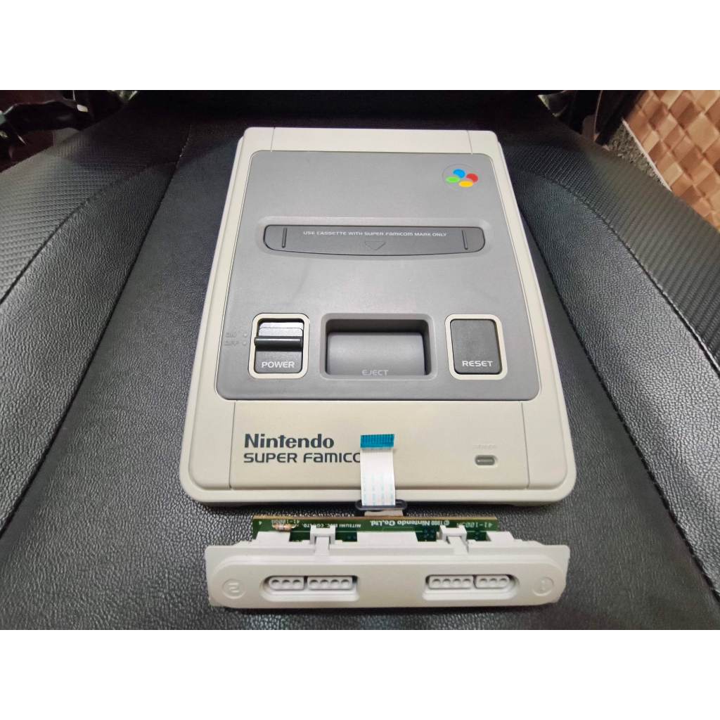 Carcaça de Superior Nintendo Super Famicom SFC + Conector Completo de Controle