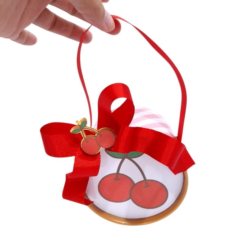 Tubolata Bolsinha Cerejinha Luxo Lembrancinhas Personalizadas Aniversário