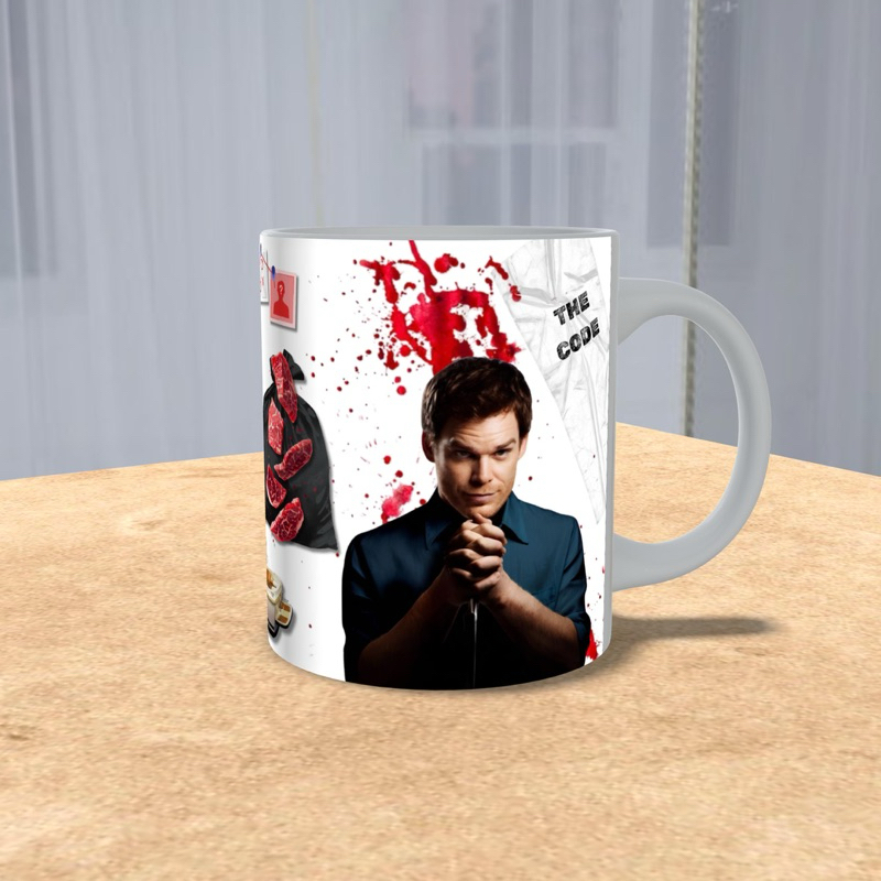 Caneca Dexter Morgan “Tonight is the Night” 🔪🩸 | Série Dexter | Caneca Geek 325ml