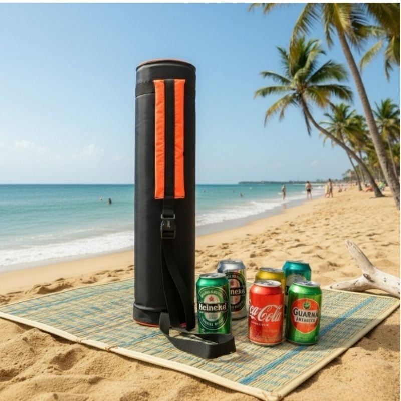 Cooler Bebida Térmico Bolsa para 10 latas - 12 litros Dia dos Namorados Festa Churrasco