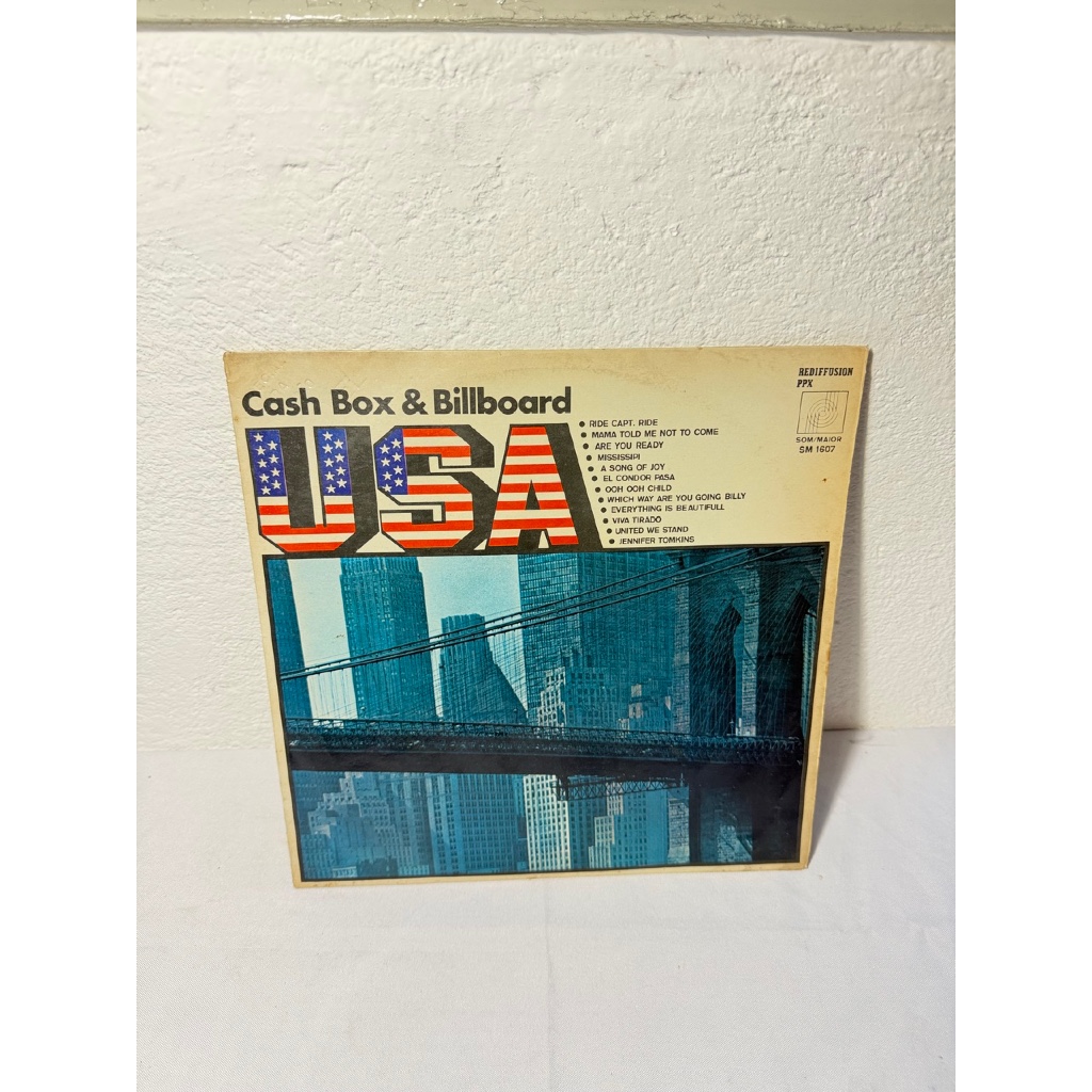 LP Cash Box & Billboard USA Vinil Coletânea Importado