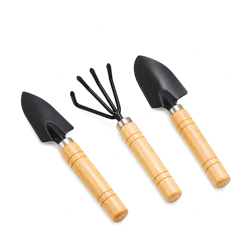 Kit Jardinagem Manual 3 Peças para Horta e Jardim