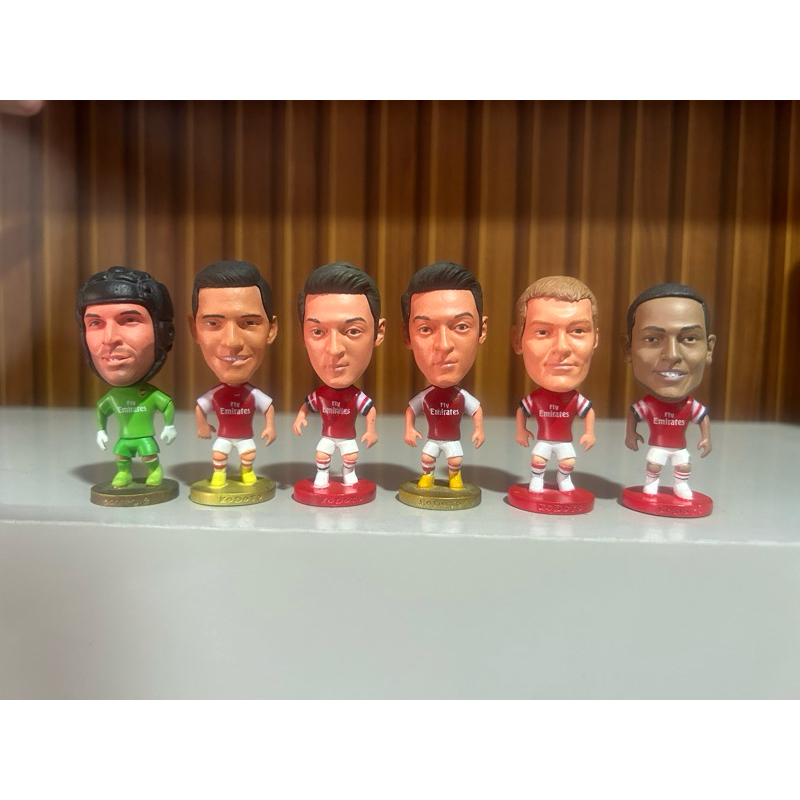 Mini craque Kodoto Cech, Sanchez, Wilshere, Ozil, Walcott Arsenal RARIDADE