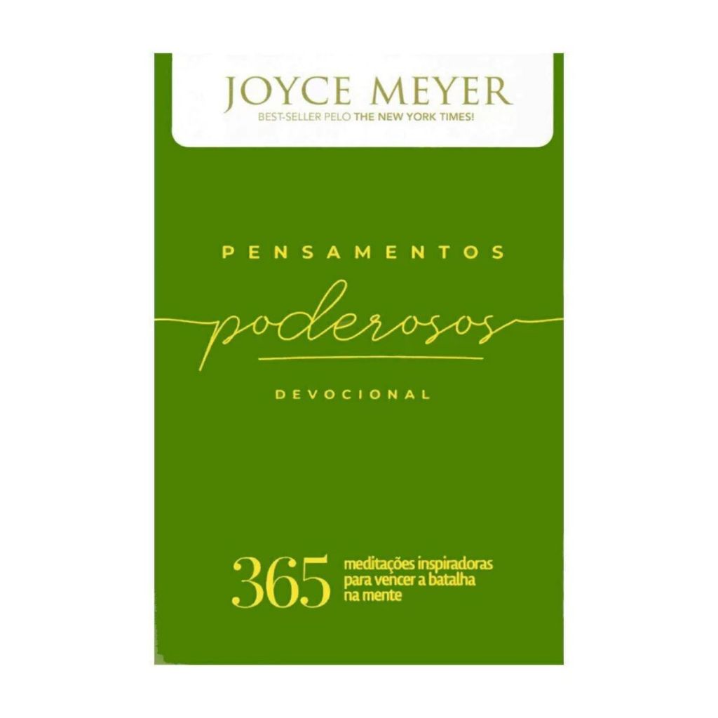 Pensamentos Poderosos - Devocional - Joyce Meyer