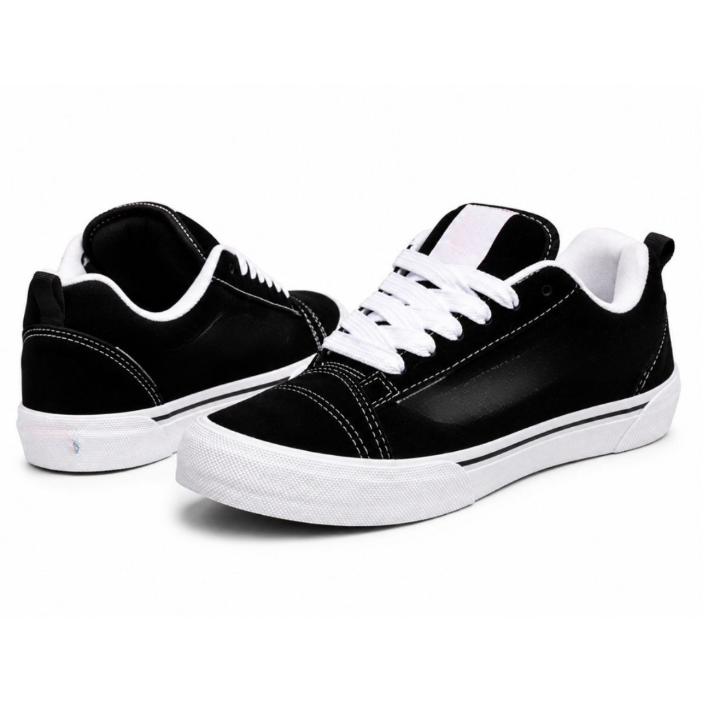 Tenis Feminino Chunky Camurca Sapato Skate Retrô Urbano Cadarco Grosso Confort