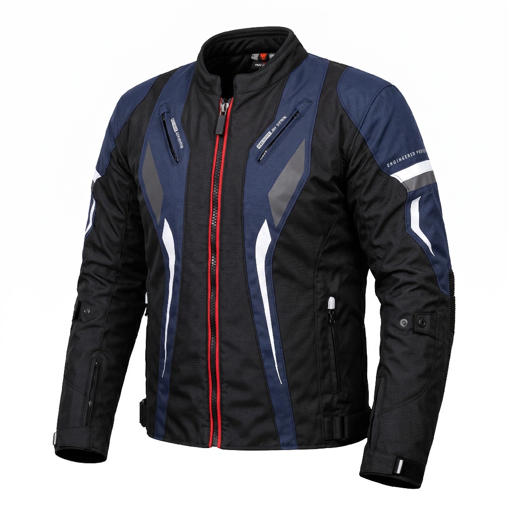Jaqueta Motoqueiro GP TECH Verona Azul Parka Forro Removivel